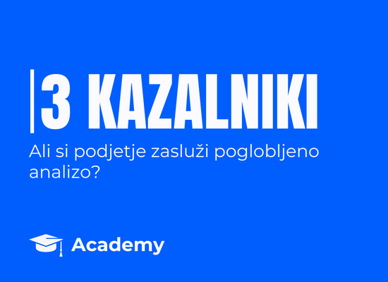 3 kazalniki, ki ti takoj razkrijejo pravo moč podjetja