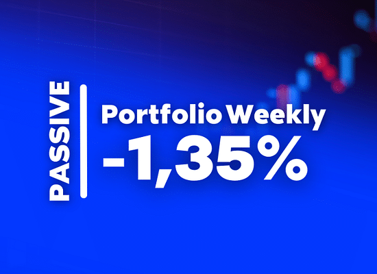 Portfolio Weekly #1: Týdenní souhrn portfolia Bulios Passive