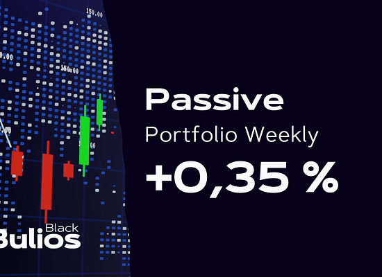 Portfolio Weekly #4: Týdenní souhrn portfolia Bulios Passive