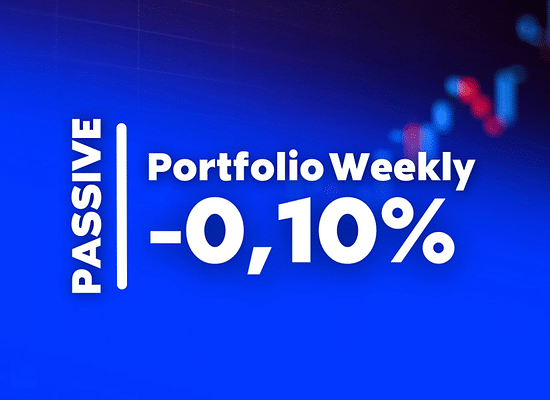 Portfolio Weekly #49: Týdenní souhrn portfolia Bulios Passive