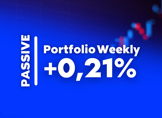 Portfolio Weekly #45: Týdenní souhrn portfolia Bulios Passive