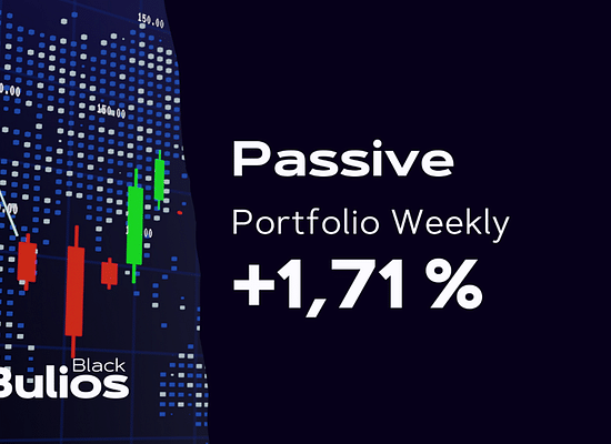 Portfolio Weekly #7: Týdenní souhrn portfolia Bulios Passive