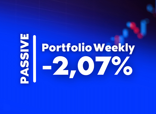 Portfolio Weekly #3: Týdenní souhrn portfolia Bulios Passive