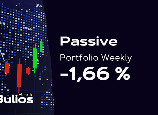 Portfolio Weekly #5: Týdenní souhrn portfolia Bulios Passive