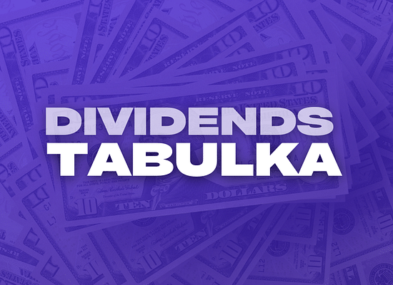 ČÁST 3: Bulios Dividends Tabulka