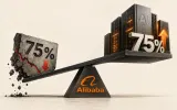 Zisk dolů o 75 %, capex nahoru o 75 %. Alibaba právě ukázala, co ji stojí sázka na AI