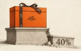 Hermès stock lost 40% without the company reporting a single decline. That may now change