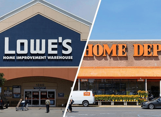 Lowe’s a Home Depot se potýkají s klesajícími prodeji