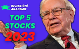 Top 5 akcií pro začátek roku 2023