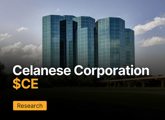 Celanese Corporation: Chemická dividendová firma pod férovou cenou
