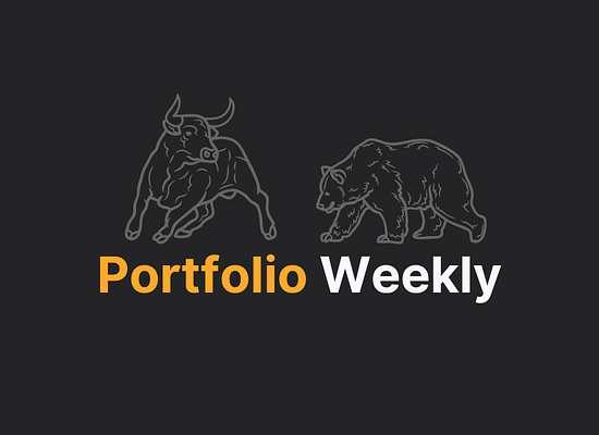 Portfolio Weekly: Výplata dividendy ve zkráceném týdnu