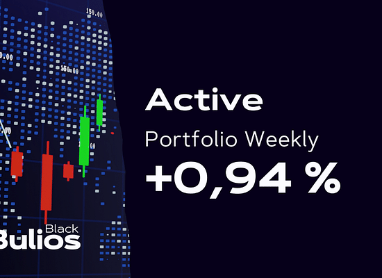 Portfolio Weekly #11: Týdenní souhrn portfolia Bulios Active