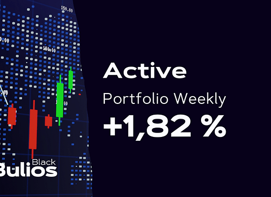 Portfolio Weekly #12: Týdenní souhrn portfolia Bulios Active