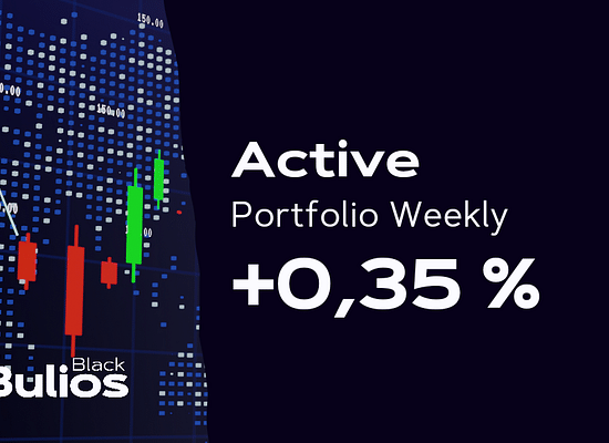 Portfolio Weekly #4: Týdenní souhrn portfolia Bulios Active