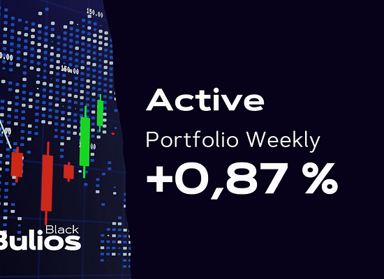 Portfolio Weekly #7: Týdenní souhrn portfolia Bulios Active