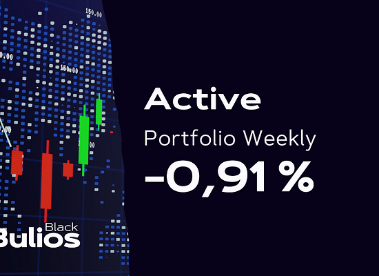 Portfolio Weekly #10: Týdenní souhrn portfolia Bulios Active