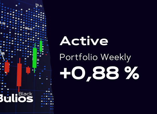 Portfolio Weekly #6: Týdenní souhrn portfolia Bulios Active